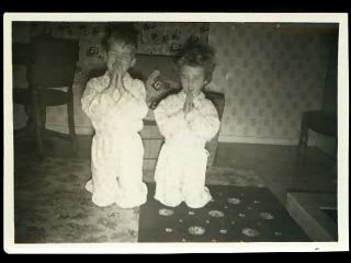 Praying children
